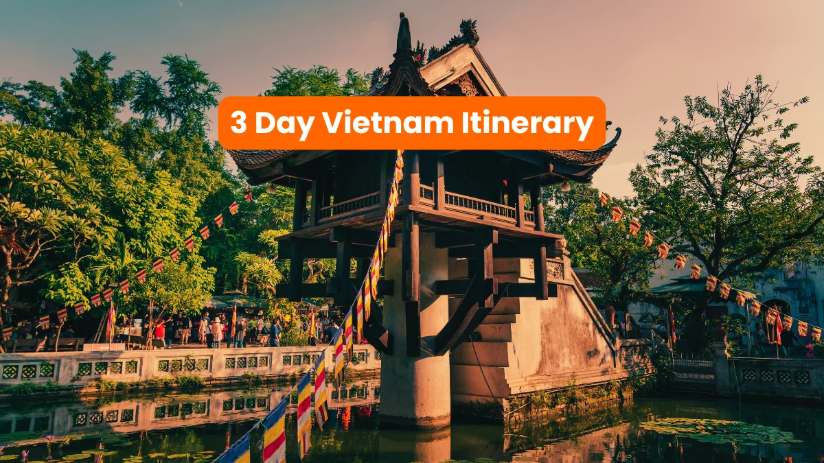 3 day vietnam itinerary