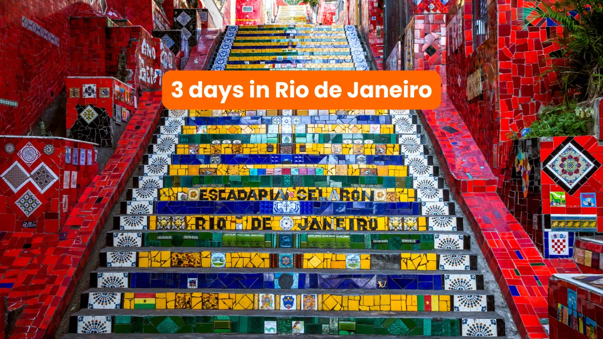 3 days in rio de janeiro