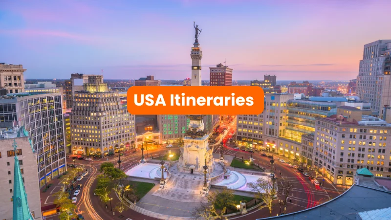 USA iltinerary