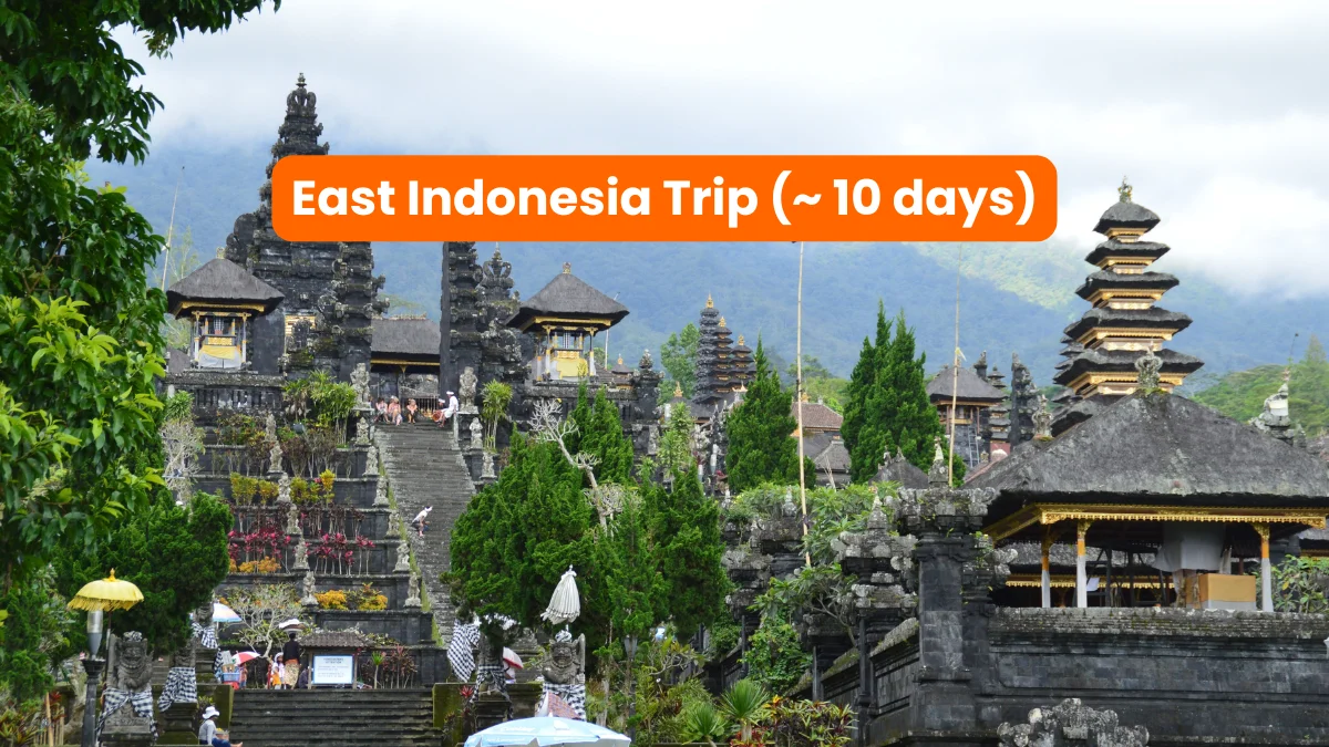 east indonesia trip