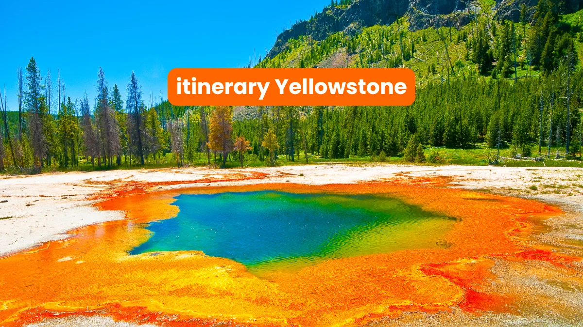 itinerary yellowstone