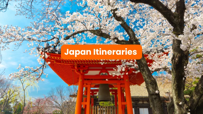 Japan iltinerary