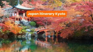Japan Itinerary Kyoto