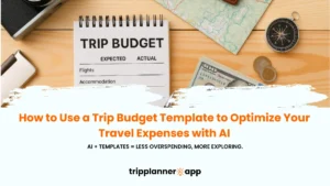 trip budget template
