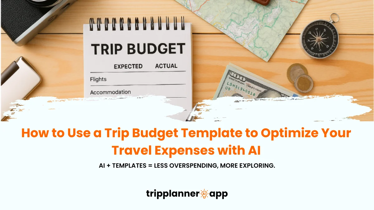 trip budget template