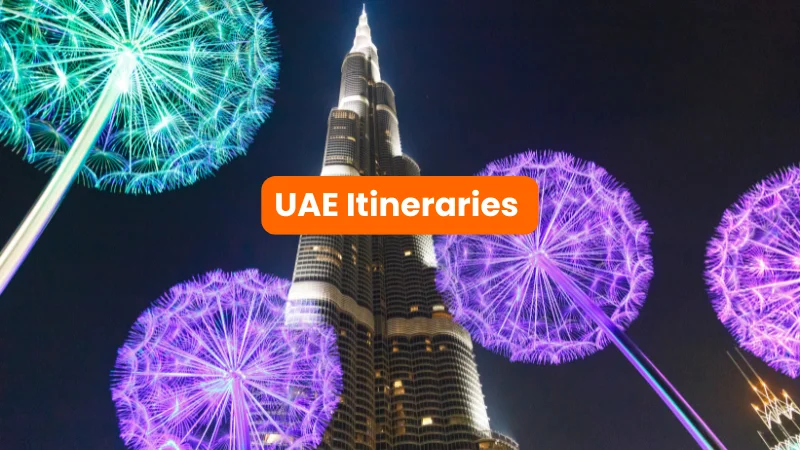 UAE iltinerary